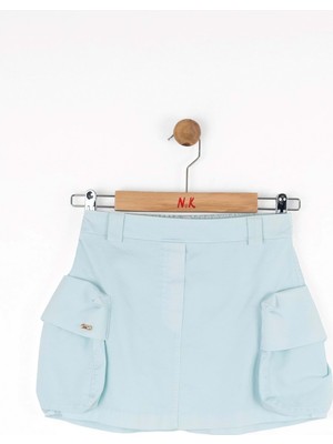 Kargo Cepli Etek Mavi