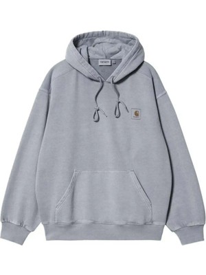 100% Pamuklu Gri Kapüşonlu Vista Sweatshirt - Doğru Beden Seçimi ile Rahat Tasarım