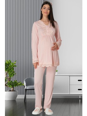 Mecit Pudra 1501 Hamile Lohusa Pijama Takımı