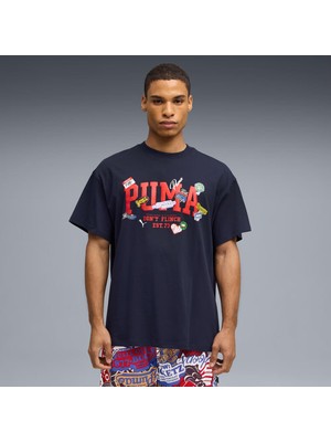 Puma Sticker Pack Erkek Tişört