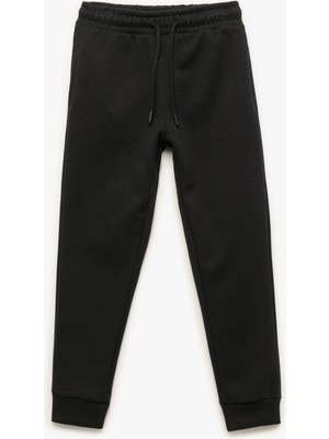 Koton Beli Lastikli Cepli Basic Jogger Eşofman Altı Kış Sezonu İçin Rahat Tasarım