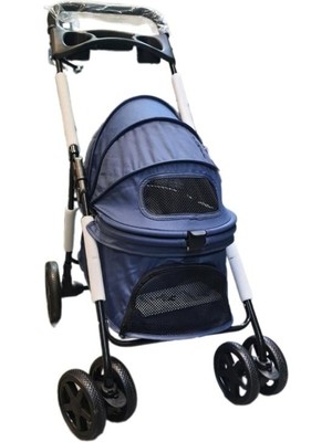 Tommy Evcil Hayvan Arabası 85x46x*91,5cm Lacivert Max 15 Kg