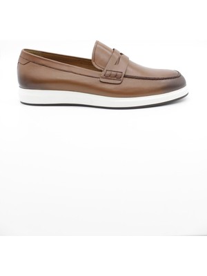 %100 Deri Bağcıksız-Tokasız Casual Ayakkabı 1033250155