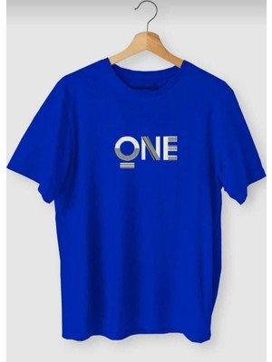 Malkoçbey One Baskılı Oversize Unisex Basic T-Shirt