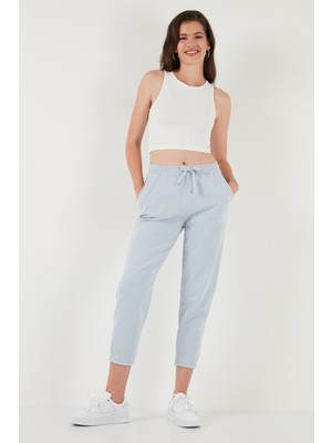 Lela Pamuklu Normal Bel Regular Fit Düz Paça Pantolon Bayan Pantolon 668YP42282S4