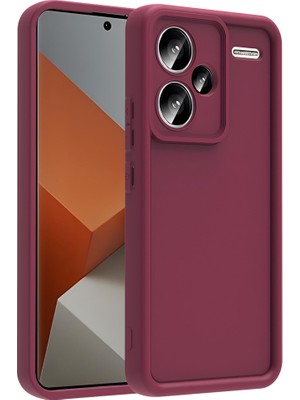 Kılıfolog Redmi Note 13 Pro Plus Kılıf Kamera Korumalı Kflg Ananas Kapak - Mürdüm