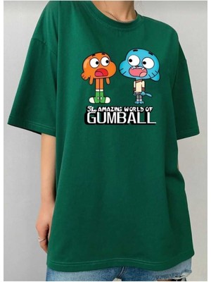 Aya Tırmanan Astronot Baskılı Oversize Basic O Yaka Unisex T-Shirt