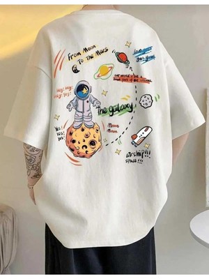 Malkoçbey  Ay Güneş  Baskılı T-Shirt
