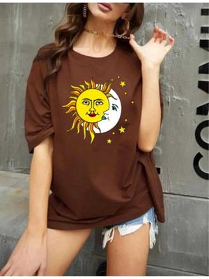 Malkoçbey Brokliyn Baskılı T-Shirt