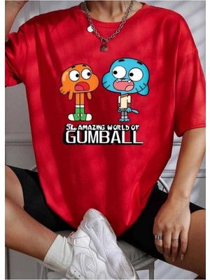 Aya Tırmanan Astronot Baskılı Oversize Basic O Yaka Unisex T-Shirt