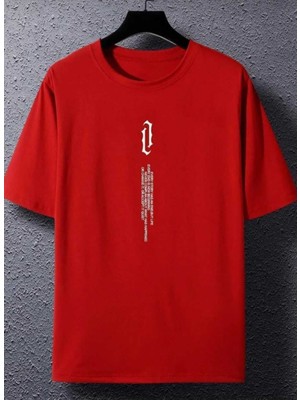 Los Angeles Sırt Baskılı O Yaka Oversize Unisex Basic T-Shirt