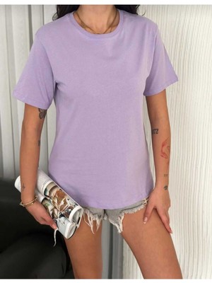 Malkoçbey  Happınnes Baskılı Oversize Unisex Basic T-Shirt