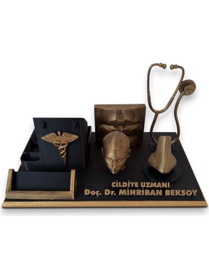 Masaüstü Isimlik ve Kartvizitlik Cildiye Uzmanlarına Özel , Yıl Dönümü Hediyesi, Ofis Hediye,