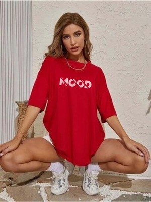 Trend Sizde Mood Özel Tasarım Ön Baskılı Tasarım Tshirt