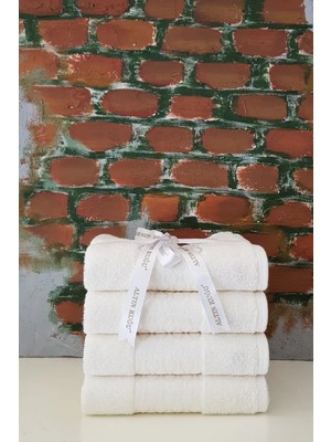 Elissa Havlu 4 Adet - Krem