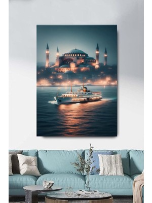 Özkacar Group Camii 2 Kanvas Tablo Ev Duvar Salon Ofis Dükkan Hediyelik Dekarasyon Süsü