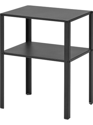 IKEA Knarrevik Komodin Siyah 42X34 cm Yatak Odası Komodini Modern Şık Depolamalı Hafif Pratik Ev Dekoru