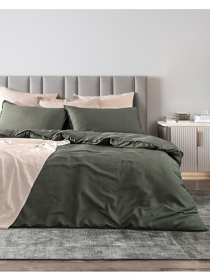 Madame Coco Loire King Size Tencel Nevresim Takımı ( TENCEL™ ) - Haki