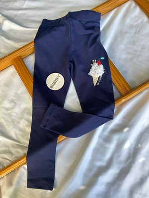 Doldurma Detaylın Timi Tayt  Lacivert