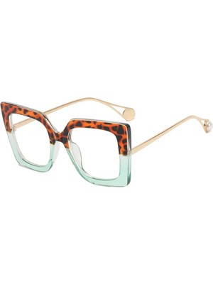 Toz Vintage Drelina Leopar Mavi Desenli Vintage & Retro Gözlük