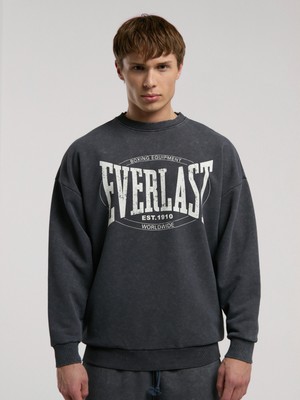 Everlast Authentic Boxing Oversize Antrasit Erkek Sweatshirt
