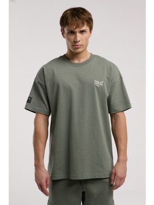 Ever Essentials Oversize Haki Erkek Tişört