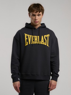 Everlast Ever Classics Comfort Erkek Gri Kapüşonlu Sweatshirt.294