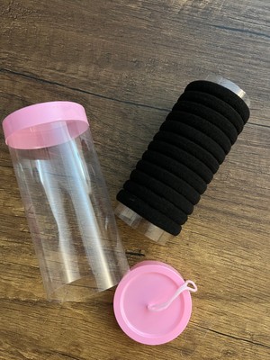 10'lu Lastik Toka Silindir Tüp Içinde Renkli Toka