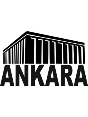Anıtkabir Ankara Oto Özel Yeni Sticker 30 x 18 cm