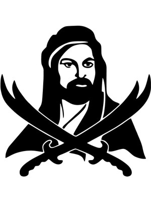 Hz.ali Oto Özel Yeni Sticker Siyah 30 x 30 cm