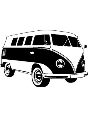 Klasik Arabalar Model 16 Oto Özel Yeni Sticker 30 x 21 cm