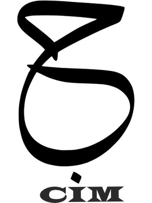 Cim Oto Özel Yeni Sticker Siyah 20 x 32 cm