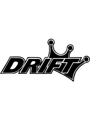 Drift Oto Özel Yeni Sticker Siyah 30 x 15 cm