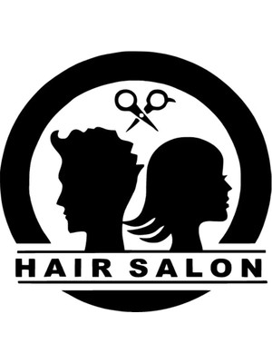 Kuaför Salonu Oto Özel Yeni Sticker Siyah 25 x 25 cm