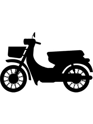 Klasik Motosikletler Model 2 Oto Özel Yeni Sticker 25 x 15 cm