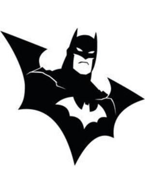 Batman Oto Özel Yeni Sticker 30 x 27 cm