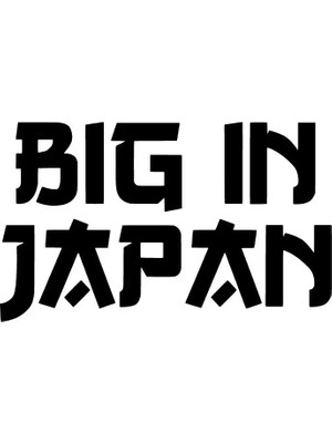 Big In Japan Oto Özel Yeni Sticker Siyah 30 x 18 cm