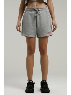 Everlast Ever Essentials Gri Melanj Kadın Şort