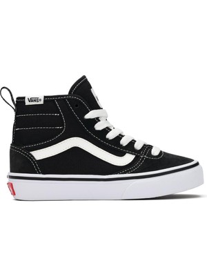 Vans Ashwood Hi Decon Genç Siyah-Beyaz Spor Ayakkabı VN000E8KBA21