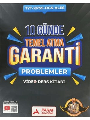 10 Günde Temel Atma Garanti Problemler