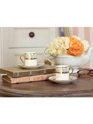 Madame Coco Agréable 2 Kişilik Kahve Fincanı Takımı - 80 ml