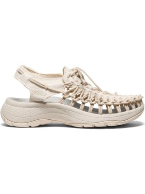 Keen Uneek Astoria Canvas Kadın Sandalet - Ekru