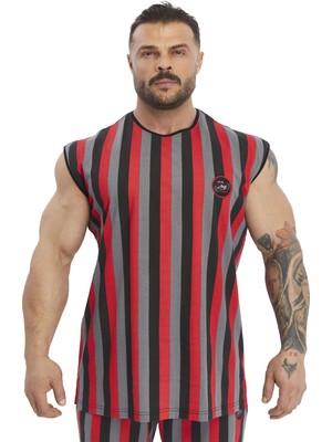 Oversize Kolsuz T-Shirt Fitness Antrenman Üstü Bgsm 2351