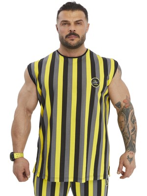 Oversize Kolsuz T-Shirt Fitness Antrenman Üstü Bgsm 2351