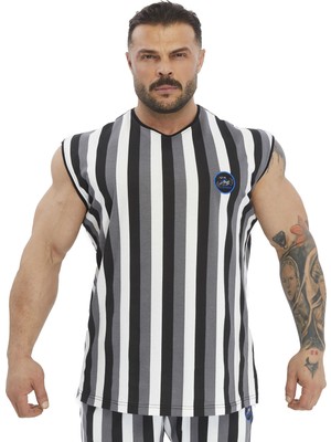 Oversize Kolsuz T-Shirt Fitness Antrenman Üstü Bgsm 2351