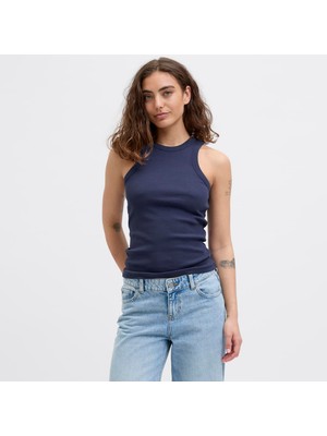 Kadin Halter Yaka Bluz - Forest