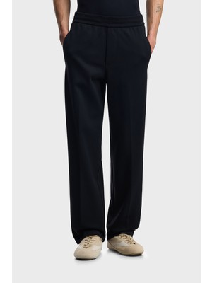 Emporio Armani Streç Pamuklu Regular Fit Normal Bel Bol Paça Jogger Pantolon Erkek Pantolon EM002873 AF13488 UB118