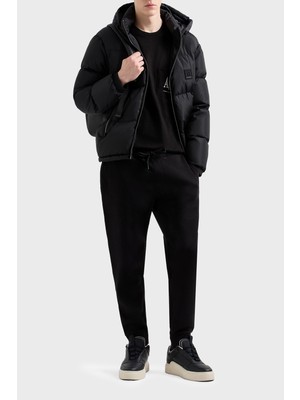 Armani Exchange Streç Pamuklu Regular Fit Normal Bel Ribanalı Paça Jogger Pantolon Erkek Pantolon XM000373 AF10818 UC001