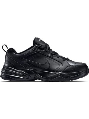 Nike Aır Monarch Iv Siyah Erkek Çocuk Sneaker Ayakkabı Suni Deri Malzeme ile Konforlu Tasarım