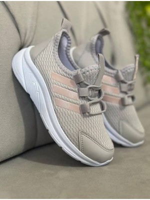 Kız Çocuk Bez Ortapedik Spor Ayakkabı